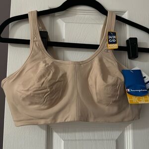 Champion neutral color  sports bra 
Size 34C-36D High Support